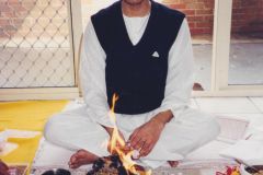 19 years. A yajna I did at Arvind's place.