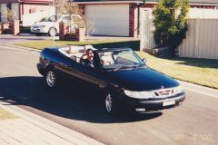 20 years. My first car.  A Saab  convertible.