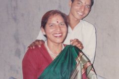 15 years. With my mother. I'd just completed a devi sadhana.