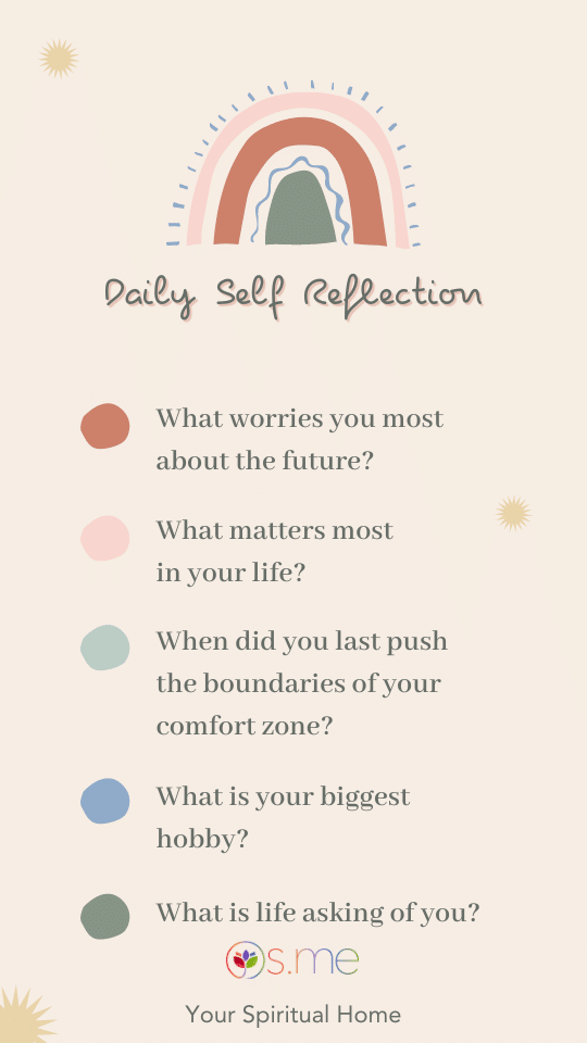 Daily self-reflection to understand yourself