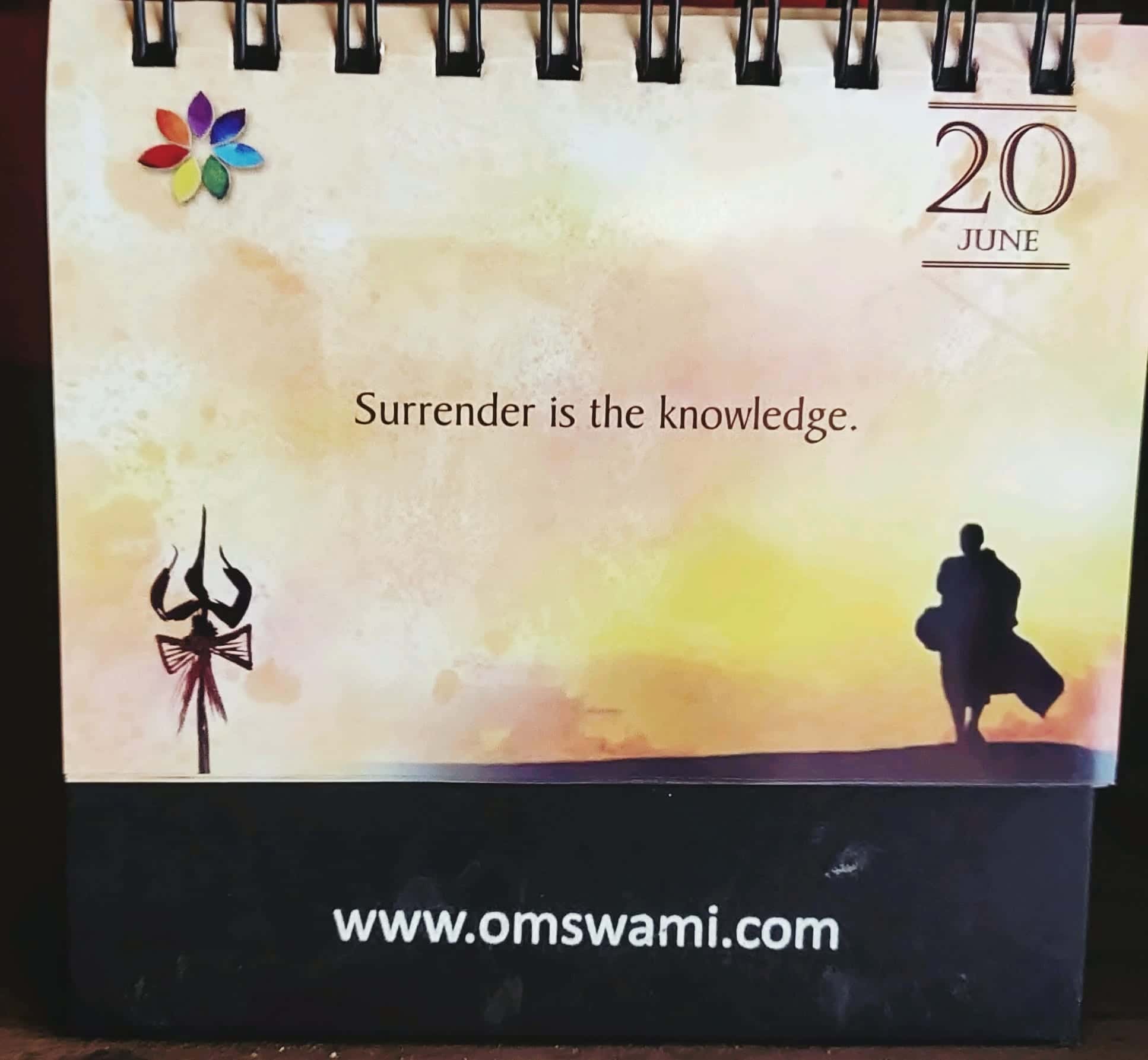 Surrender is the knowledge 1 Surrender is the knowledge 1