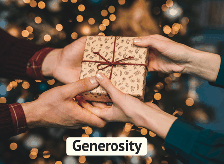 Generosity and diwali
