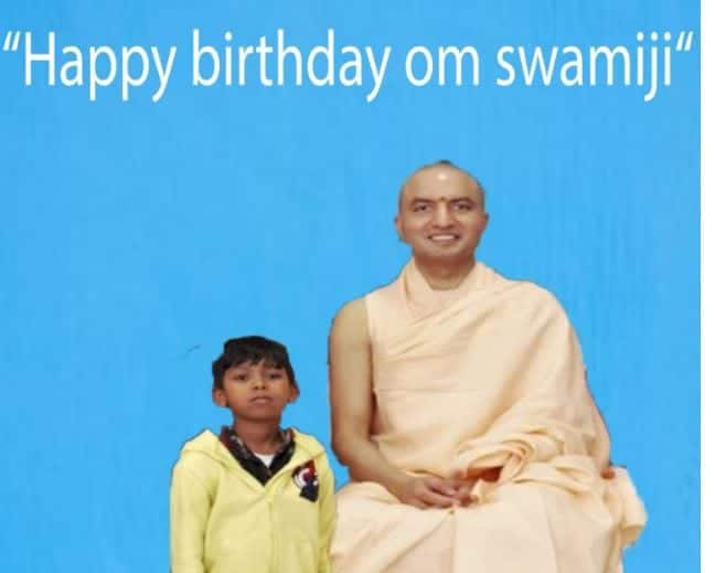 The gift for om swami ji 1