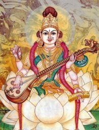 माता सरस्वती goddess saraswati 5