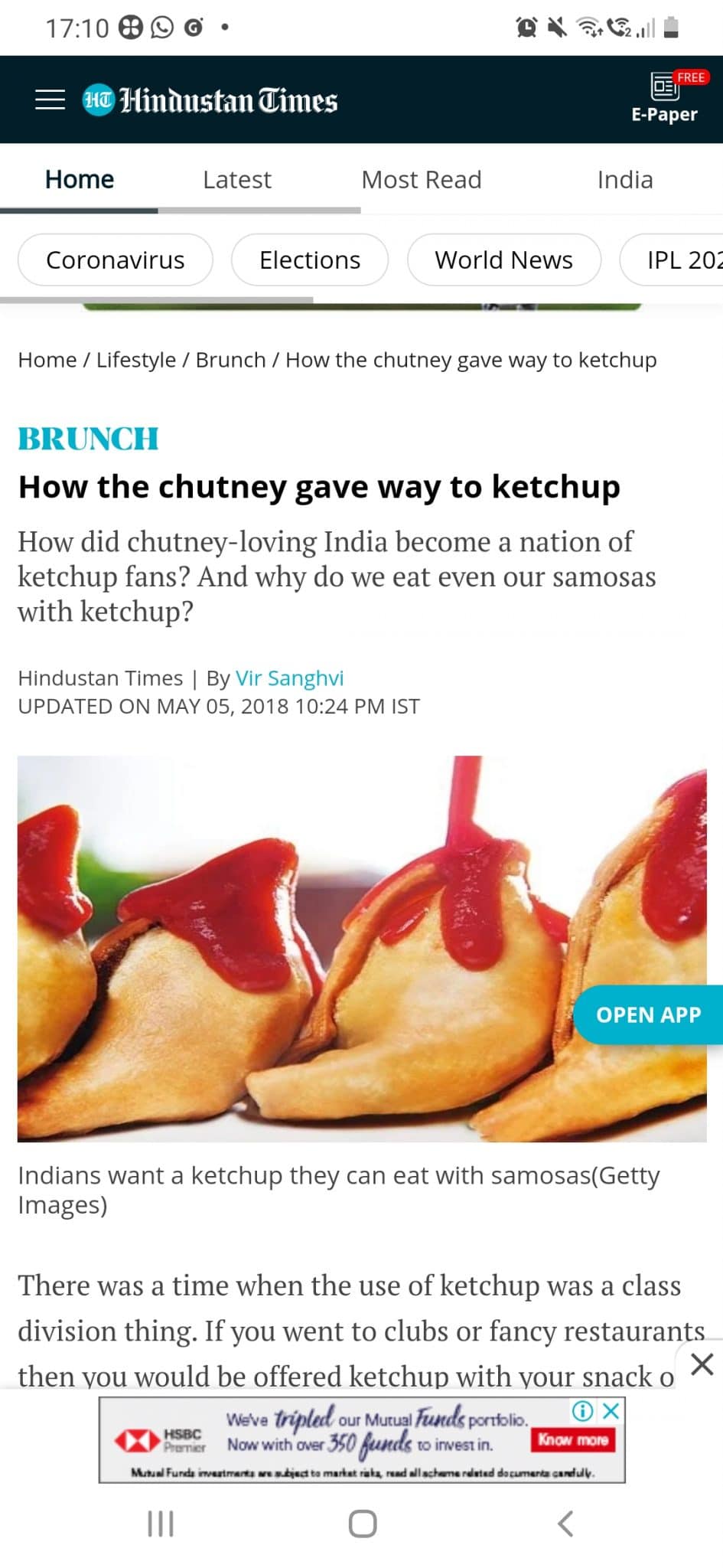 Samosa ,french fries or pizza... Ek hee yaar 1 Samosa ,french fries or pizza... Ek hee yaar 1