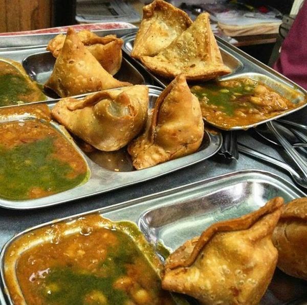 When did your last diet break on fried savory pastry... Desi samosa 1