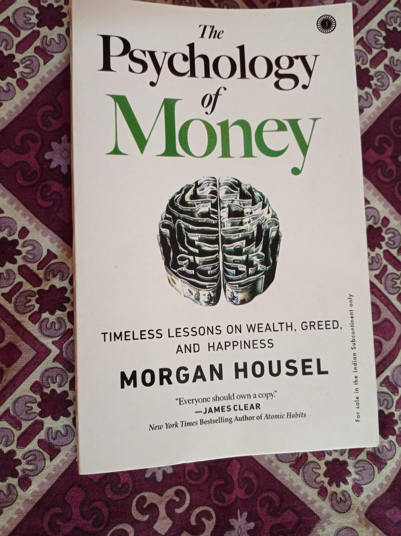 The Psychology Of Money in Philosophy 