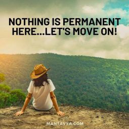 Nothing is permanent 5