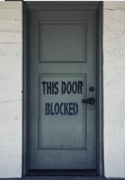 Some doors are blocked 6