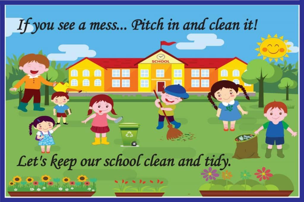 school cleanliness essay in telugu