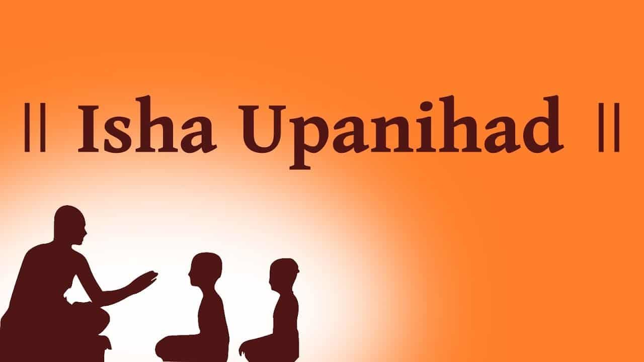 Isha upanishad: the practical guide for divine life ( invocation chant) 1